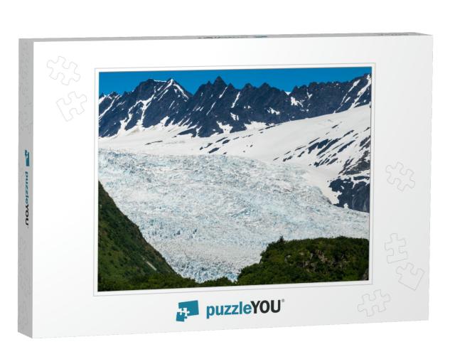 Glaciers in Kanai Fjords... Jigsaw Puzzle