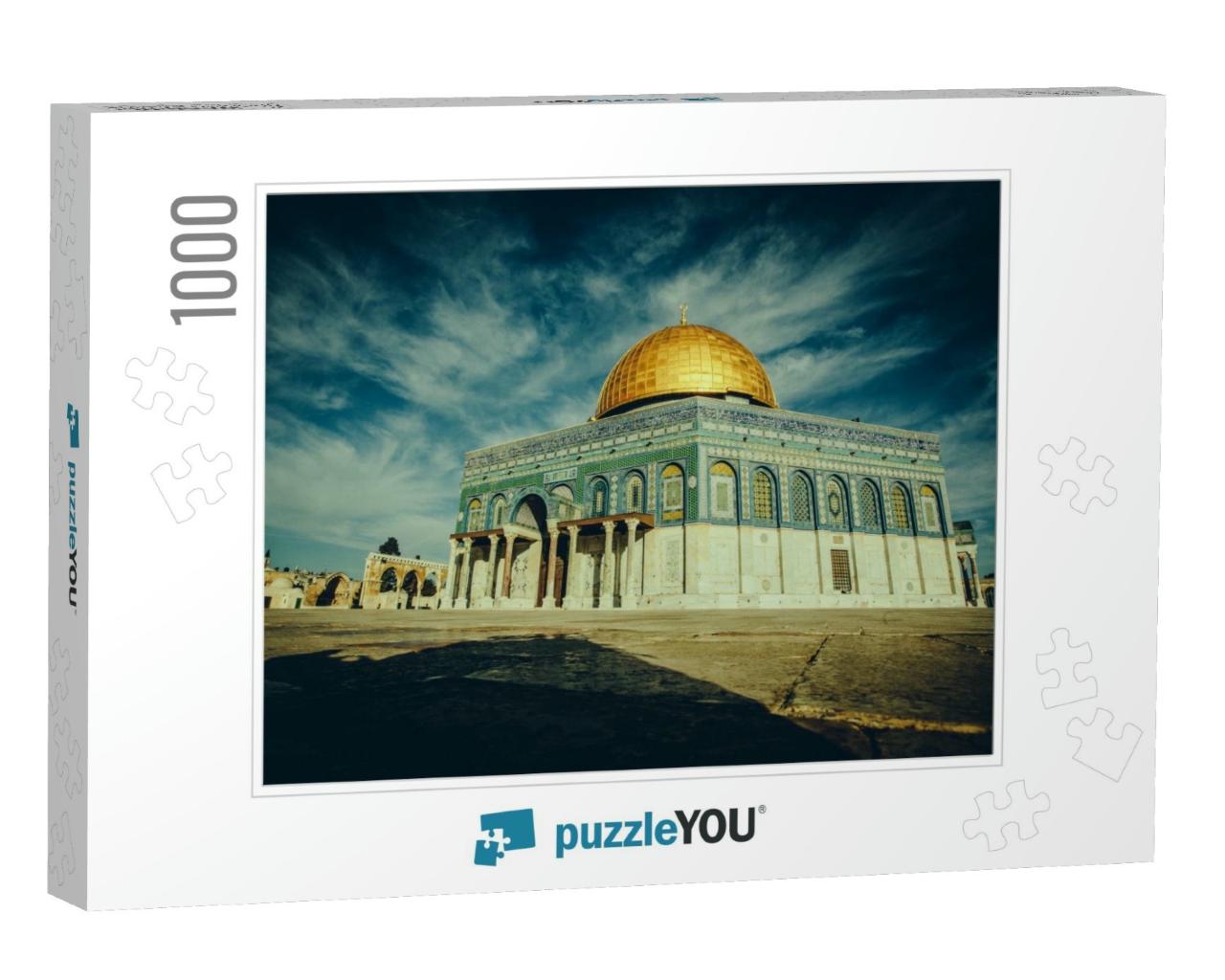 The Dome of the Rock, Jerusalem, Israel... Jigsaw Puzzle with 1000 pieces