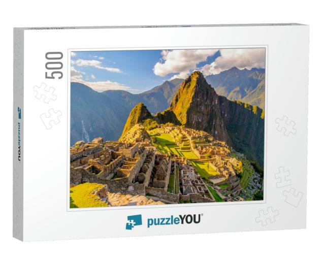 Machu Picchu Peru, Southa America, a UNESCO World Heritag... Jigsaw Puzzle with 500 pieces