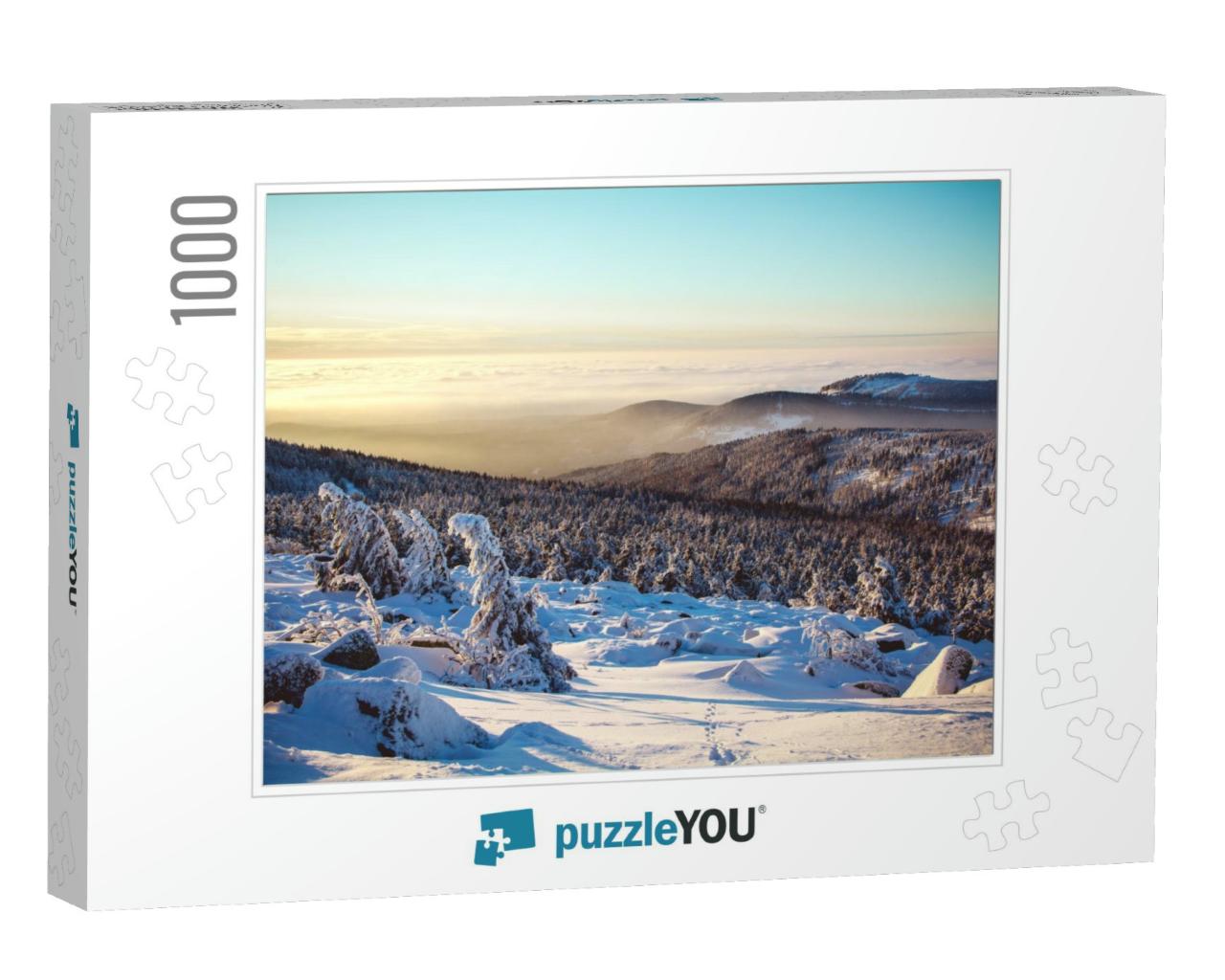 Harz Mountains Winter... Jigsaw Puzzle with 1000 pieces