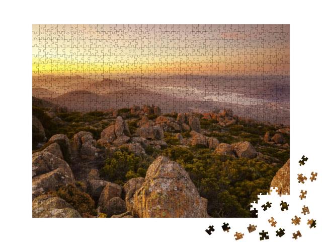 Top of Mt Wellington, Tasmania... Jigsaw Puzzle with 1000 pieces