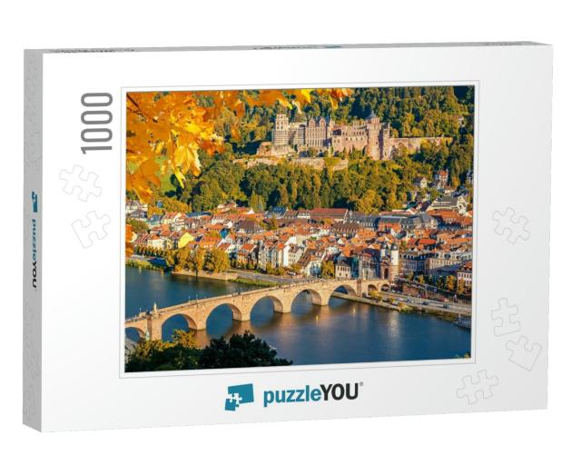 View on Heidelberg At Autumn, Germany... Jigsaw Puzzle with 1000 pieces