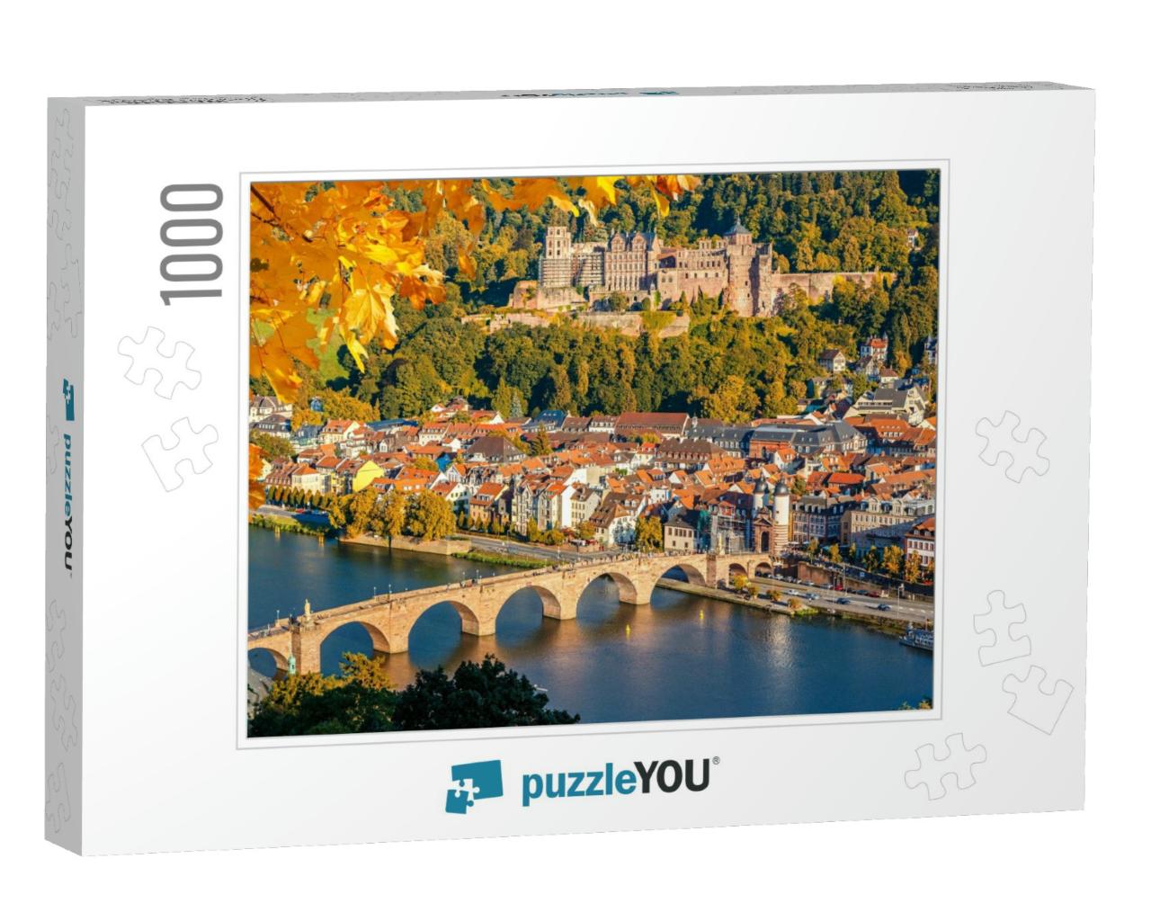 View on Heidelberg At Autumn, Germany... Jigsaw Puzzle with 1000 pieces