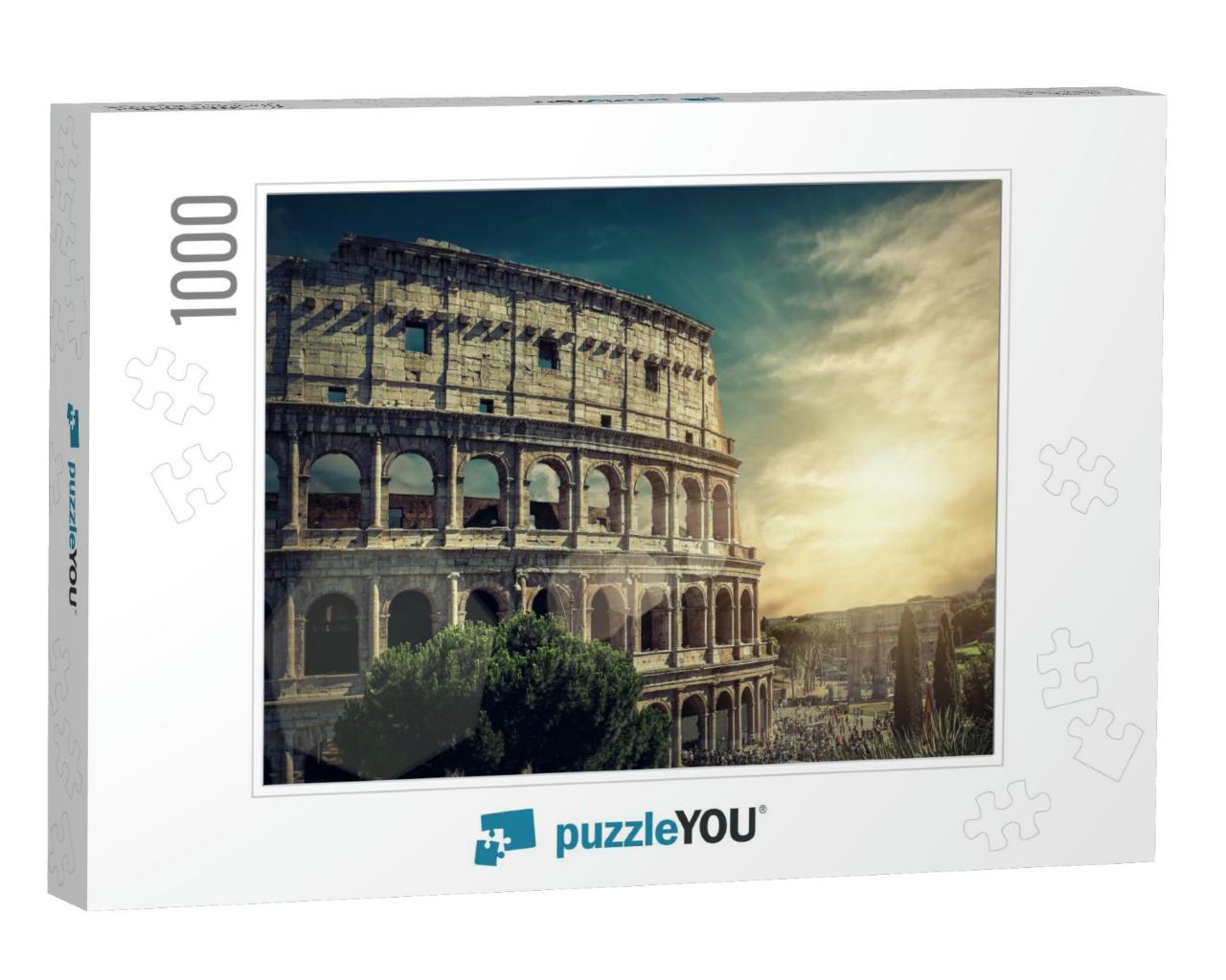 One of the Most Popular Travel Place in World - Roman Col... Jigsaw Puzzle with 1000 pieces