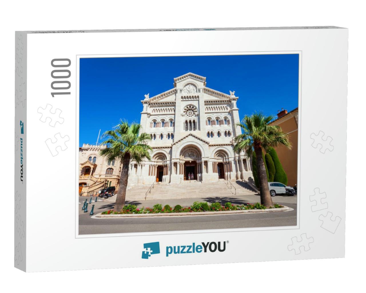 Saint Nicholas Monaco Cathedral or Cathedral of Our Lady... Jigsaw Puzzle with 1000 pieces