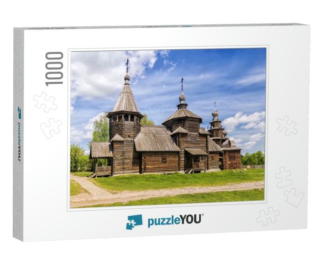 Museum of Wooden Architecture in Suzdal, Russia... Jigsaw Puzzle with 1000 pieces
