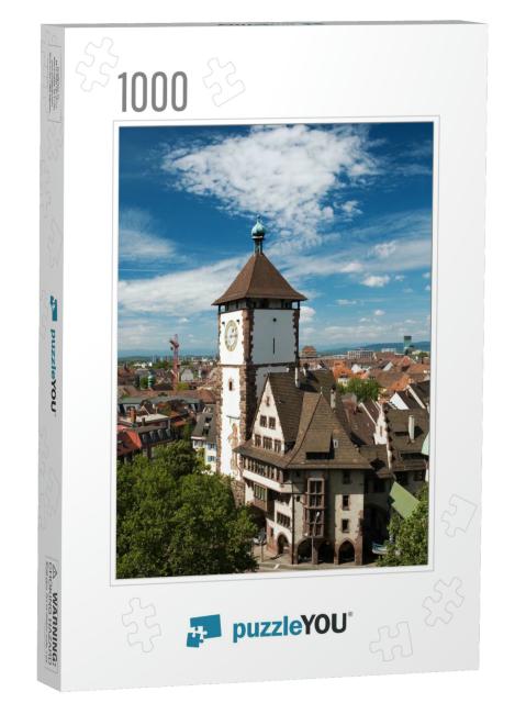 Freiburg Im Breisgau, Schwabentor, Freiburg... Jigsaw Puzzle with 1000 pieces