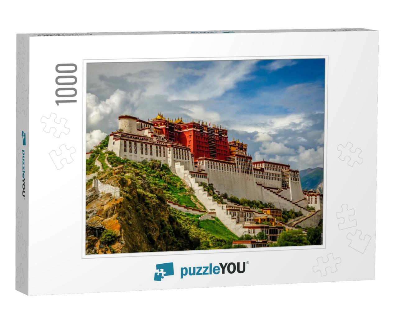Potala Palace in Tibet... Jigsaw Puzzle with 1000 pieces