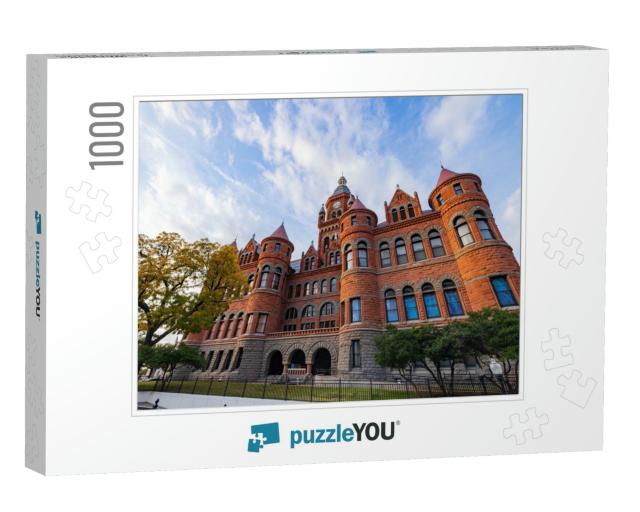 Exterior View of the Old Red Museum of Dallas County Hist... Jigsaw Puzzle with 1000 pieces
