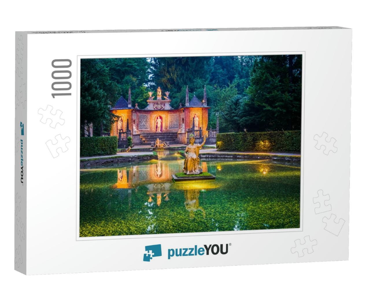 Hellbrunn Palace, an Early Baroque Villa of Palatial Size... Jigsaw Puzzle with 1000 pieces