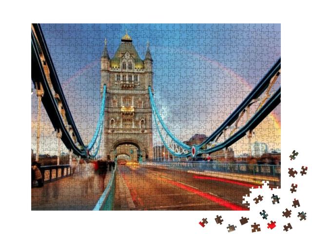London, Tower Bridge... Jigsaw Puzzle with 1000 pieces