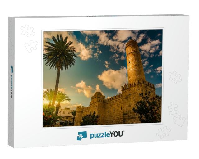 View from the Walls of the Fortress of Ribat of Sousse in... Jigsaw Puzzle