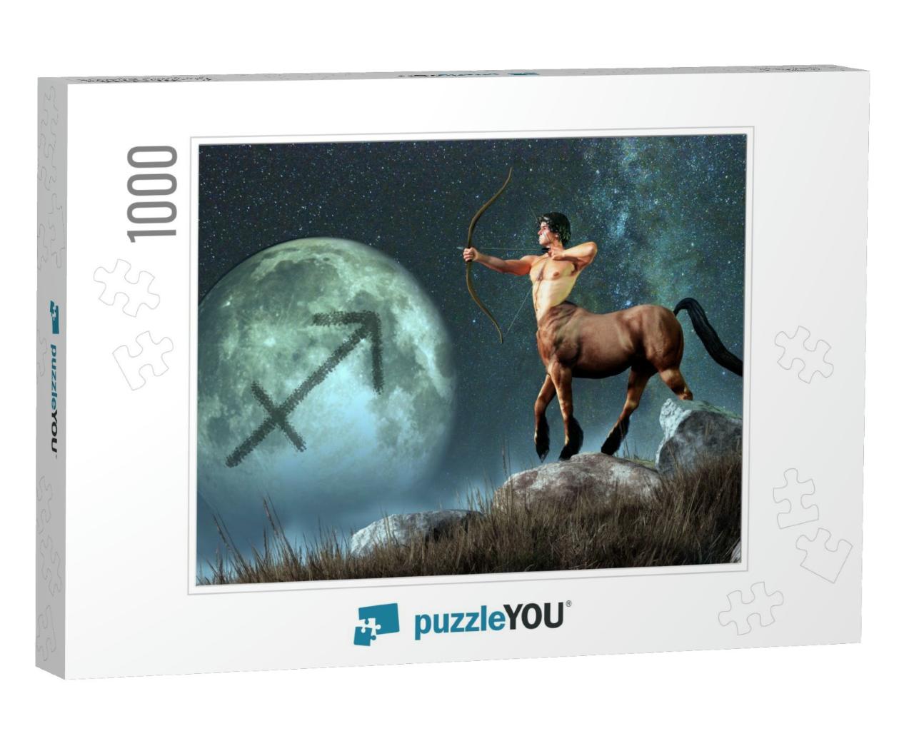 Sagittarius, the Centaur Archer, is the Sixth Sign of the... Jigsaw Puzzle with 1000 pieces