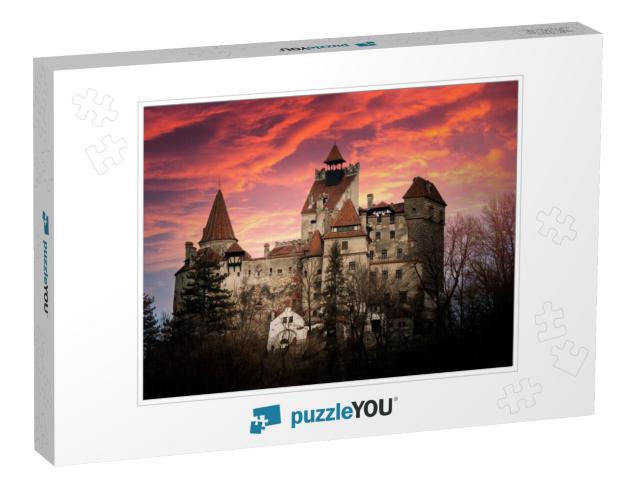 Bran Castle, Transylvania, Romania, Known as Dracula's Ca... Jigsaw Puzzle