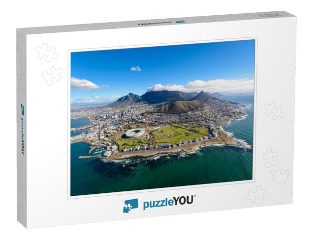 Aerial View of Cape Town, South Africa on a Sunny Afterno... Jigsaw Puzzle