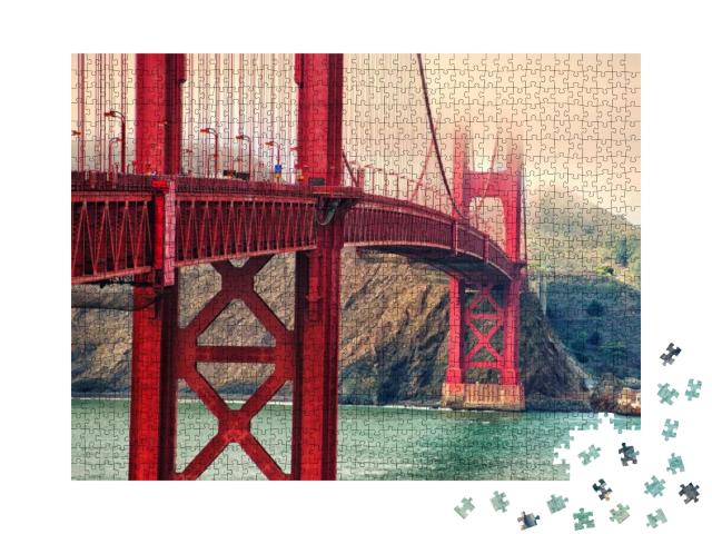 Golden Gate... Jigsaw Puzzle with 1000 pieces