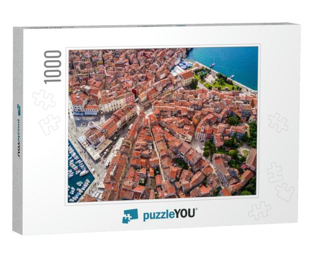 The Old Town of Rovinj, Istria, Croatia Travel Destinatio... Jigsaw Puzzle with 1000 pieces