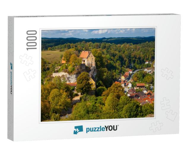 Fort in Pottenstein, Bavaria... Jigsaw Puzzle with 1000 pieces