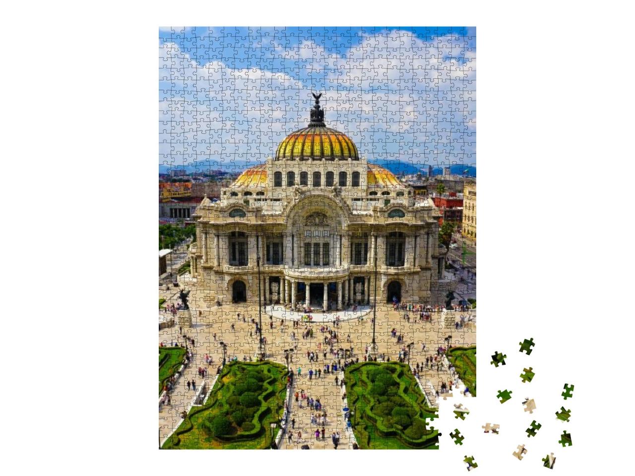 Mexico City Skyline... Jigsaw Puzzle with 1000 pieces
