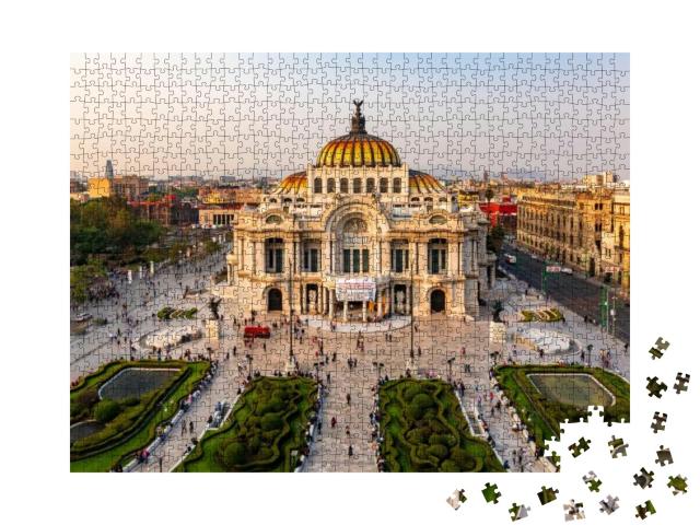 Palacio De Bellas Artes Mexico City... Jigsaw Puzzle with 1000 pieces