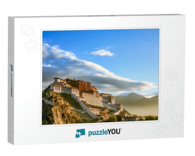 Qingzang Plateau Tibet Lhasa Potala Palace Rizhao Jinding... Jigsaw Puzzle