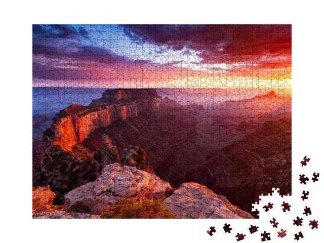 North Rim of the Grand Canyon Cape Royal... Jigsaw Puzzle with 1000 pieces