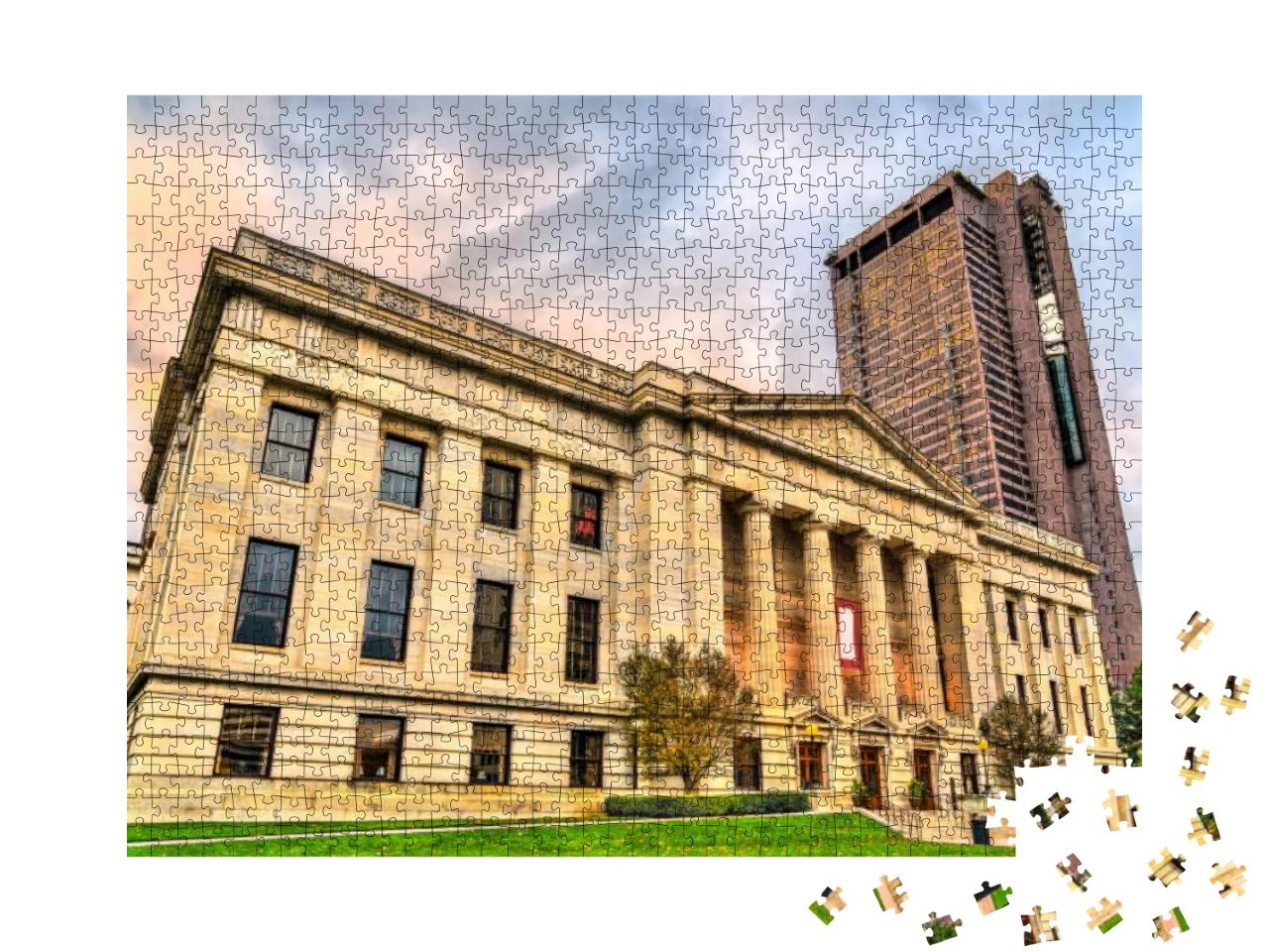 The Ohio Statehouse, the State Capitol Building & Seat of... Jigsaw Puzzle with 1000 pieces