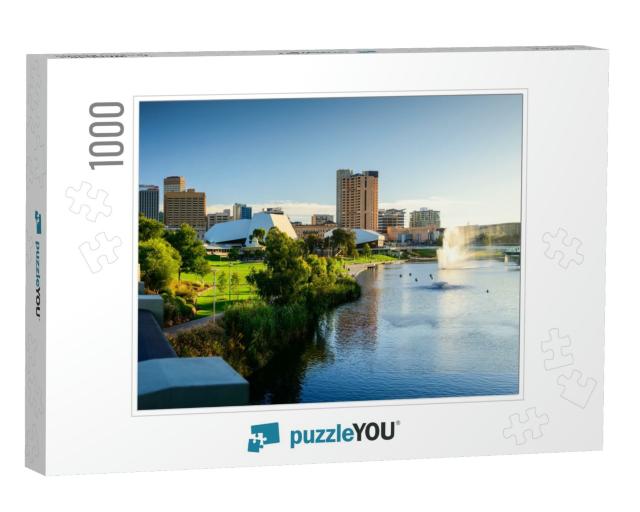 Adelaide City Skyline... Jigsaw Puzzle with 1000 pieces
