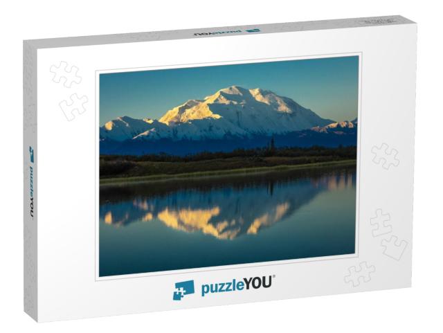 August 30, 2016 - Mount Denali At Wonder Lake, Previously... Jigsaw Puzzle