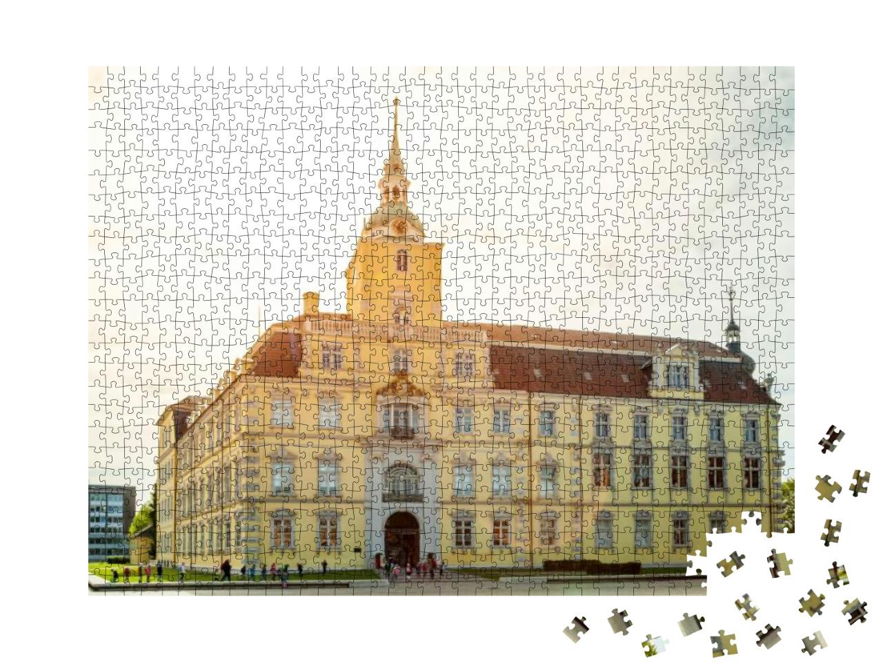 Oldenburg, Castle, Church, Germany... Jigsaw Puzzle with 1000 pieces