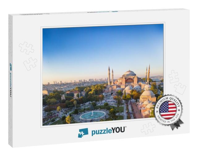 Hagia Sophia with the Great View of Bosporus.... Jigsaw Puzzle