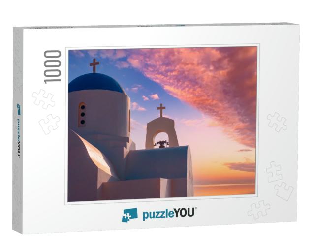 Cyprus. Protaras. Pernera. Fragment of the Church of St... Jigsaw Puzzle with 1000 pieces