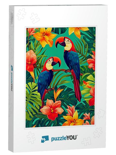 Birds of a Feather Jigsaw Puzzle