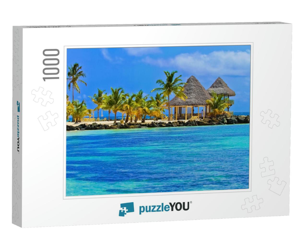 Punta Cana in Dominican Republic Beaches & Jungle... Jigsaw Puzzle with 1000 pieces