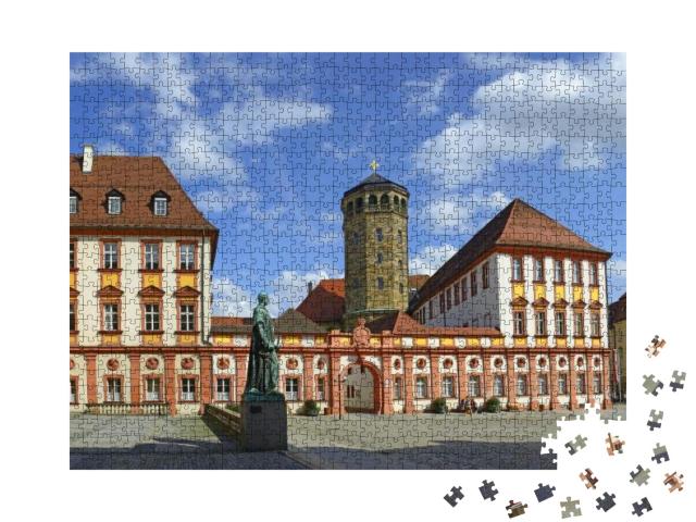 Old Castle of Bayreuth, Germany. Bayreuth is Famous for I... Jigsaw Puzzle with 1000 pieces