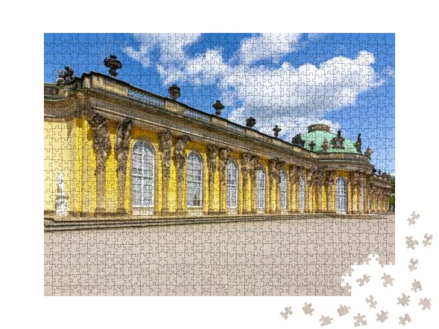 Sanssouci Palace in Potsdam, Germany... Jigsaw Puzzle with 1000 pieces