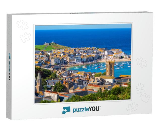 Picturesque St Ives, a Popular Seaside Town & Port in Cor... Jigsaw Puzzle