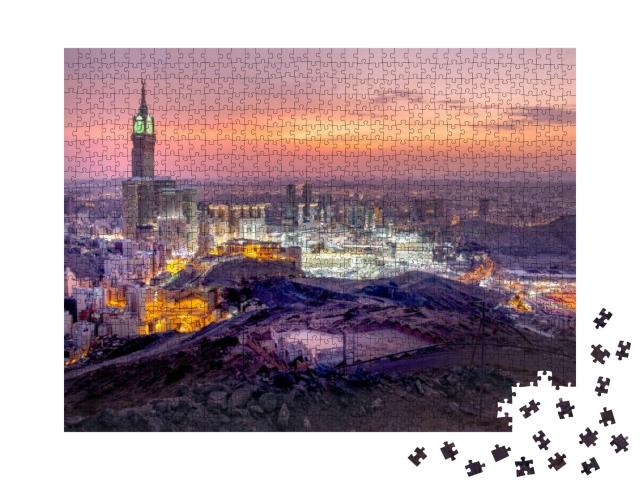 Holly Makkah At Saudi Arabia... Jigsaw Puzzle with 1000 pieces