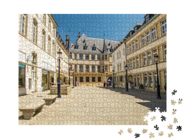 Grand Ducal Palace, Luxembourg... Jigsaw Puzzle with 1000 pieces