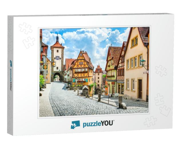 Beautiful Postcard View of the Famous Historic Town of Ro... Jigsaw Puzzle