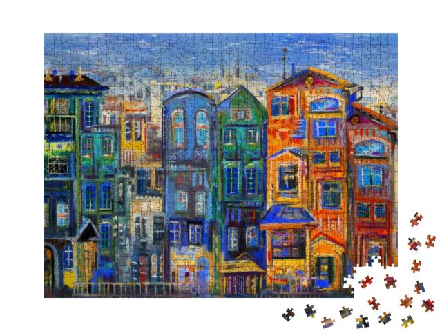 Houses... Jigsaw Puzzle with 1000 pieces