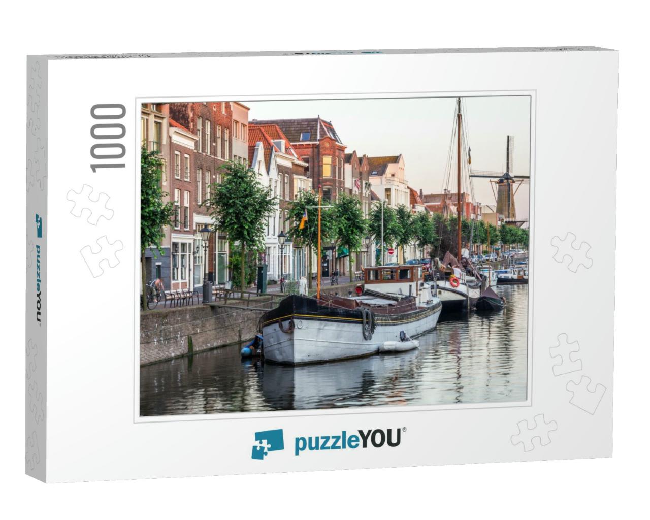 View in Rotterdam, the Netherlands... Jigsaw Puzzle with 1000 pieces