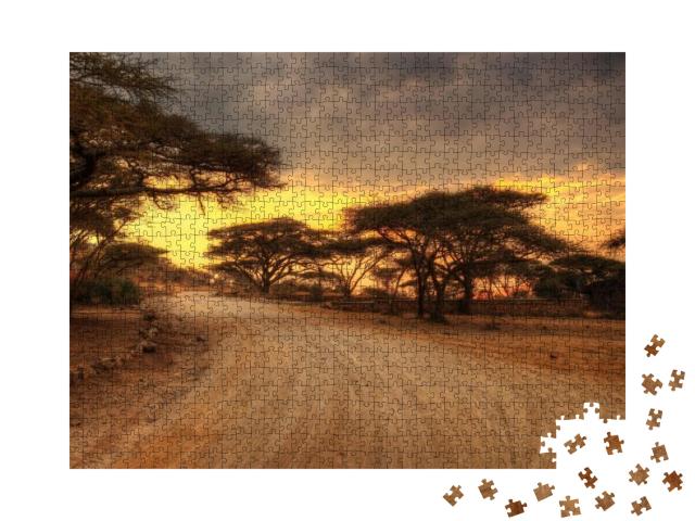 Serengeti National Park Wildlife... Jigsaw Puzzle with 1000 pieces