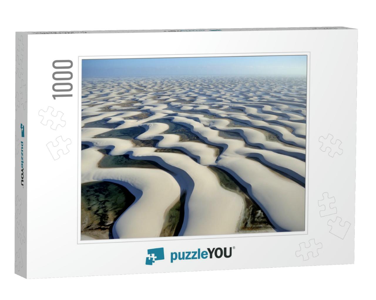 Maranhao State, Brazil - August. 21. 2010 Aerial View of... Jigsaw Puzzle with 1000 pieces