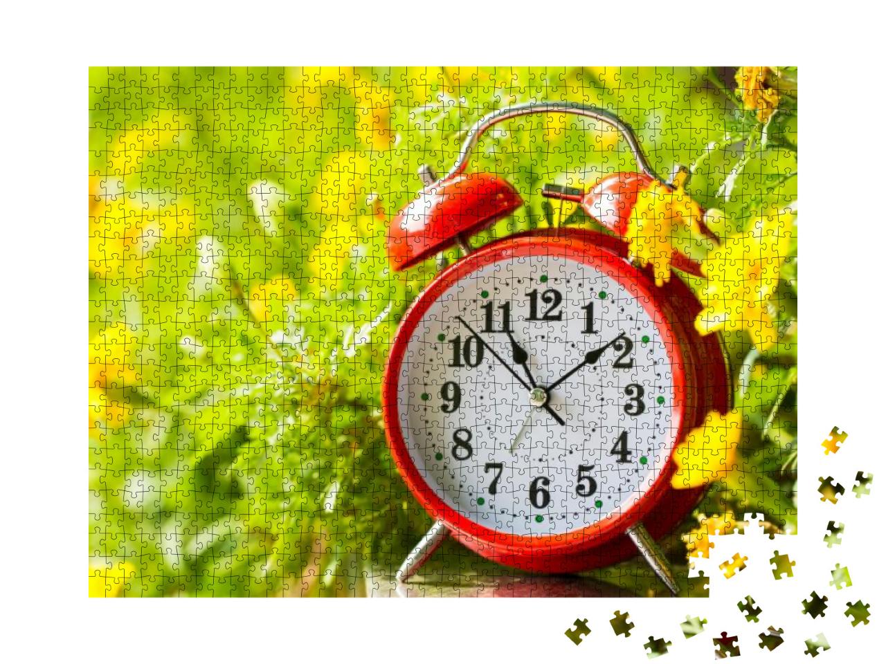 Spring Time Change Concepts. Summer Back Concept. Vintage... Jigsaw Puzzle with 1000 pieces
