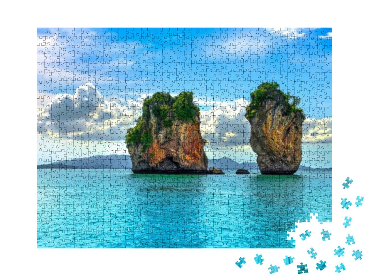 Tropical Sea Island Summer Landscape... Jigsaw Puzzle with 1000 pieces