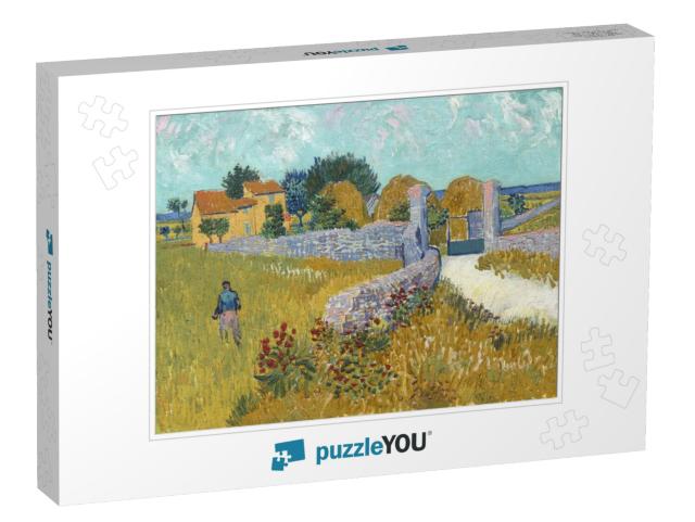 Farmhouse in Provence, by Vincent Van Gogh, 1888, Dutch P... Jigsaw Puzzle