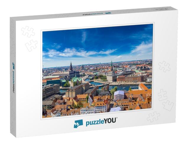 Copenhagen City, Denmark, Scandinavia. Beautiful Summer D... Jigsaw Puzzle