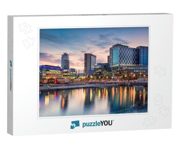 Media City At Salford Quays... Jigsaw Puzzle