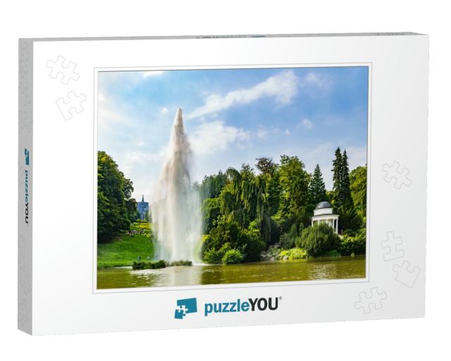 Park Wilhelmshoehe, Kassel, Hessen, Germany... Jigsaw Puzzle